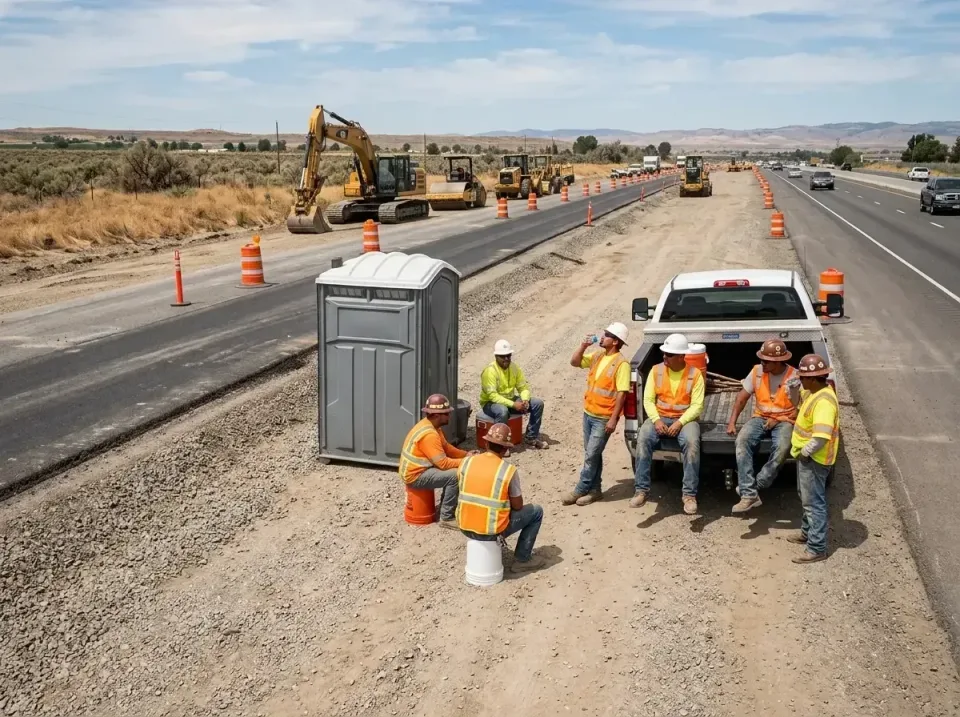 highway-road-construction-crew-007 — frequently asked questions, Porta Potty and Restroom Rentals in Ancient Oaks, PA